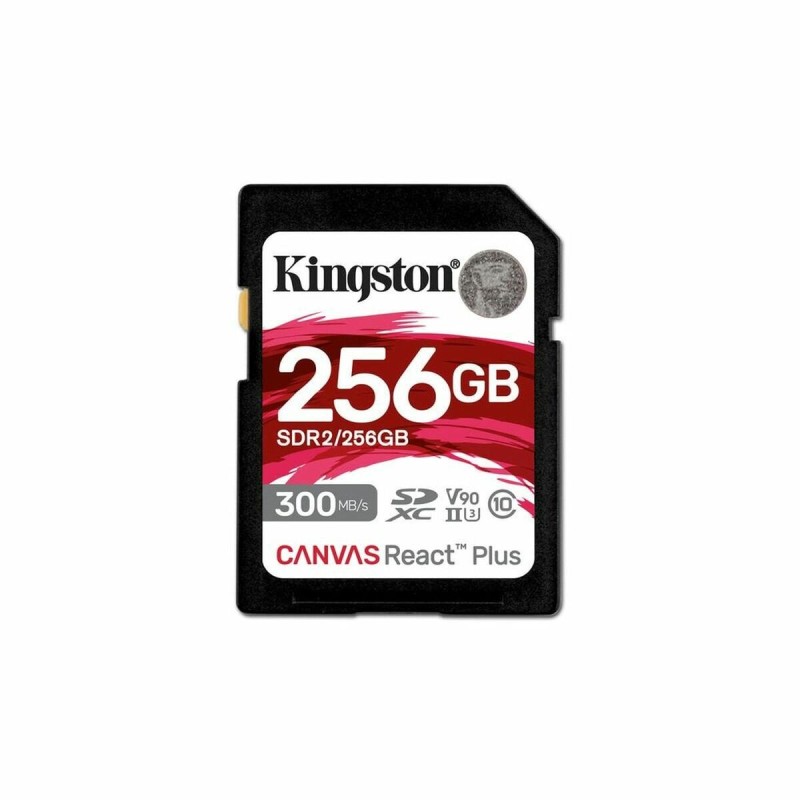 Carte Mémoire Micro SD avec Adaptateur Kingston SDR2/256GB 256 GB 8K Ultra HD SDXC UHS-II - Acheter à 204,16 € seulement chez Co