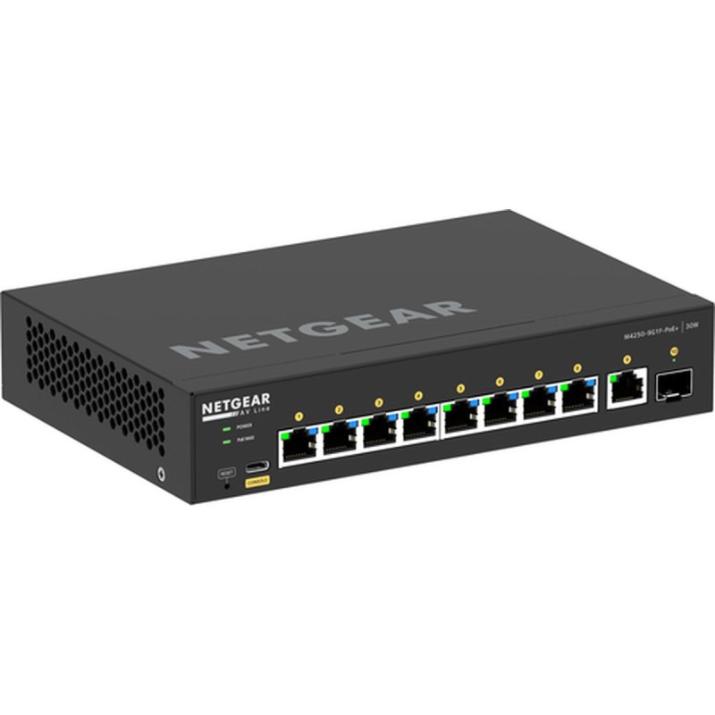 Switch Netgear GSM4210PD-100EUS Noir - Acheter à 780,32 € seulement chez Collector's Boutique