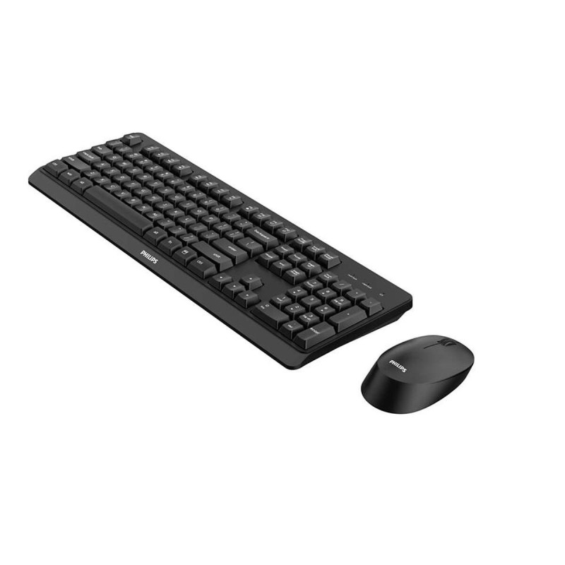 Clavier et souris sans fil Philips SPT6307BL/16 Espagnol Qwerty - Acheter à 32,48 € seulement chez Collector's Boutique