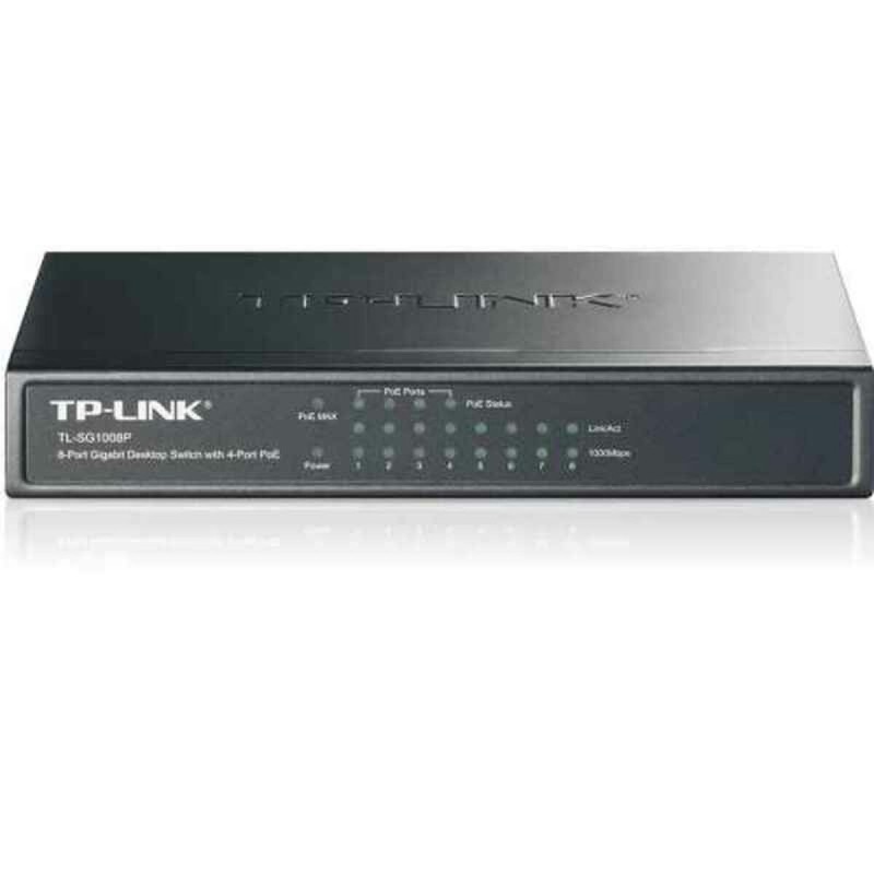 Commutateur Réseau de Bureau TP-Link TL-SG1008P 8P Gigabit 4xPoE Gigabit Ethernet - Acheter à 69,56 € seulement chez Collector's