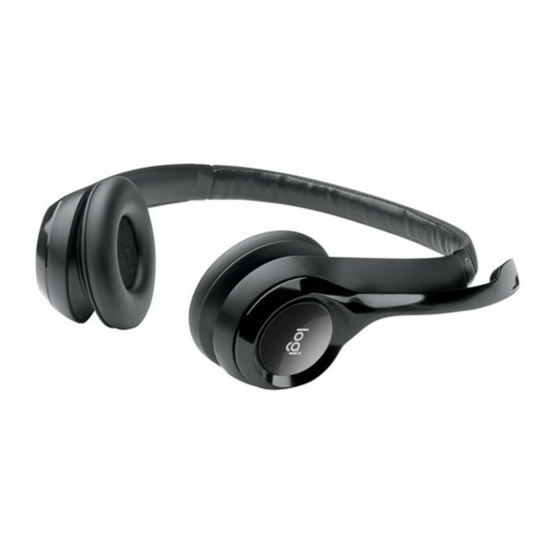 Casques avec Microphone Logitech LGT-H390 Noir - Acheter à 39,40 € seulement chez Collector's Boutique