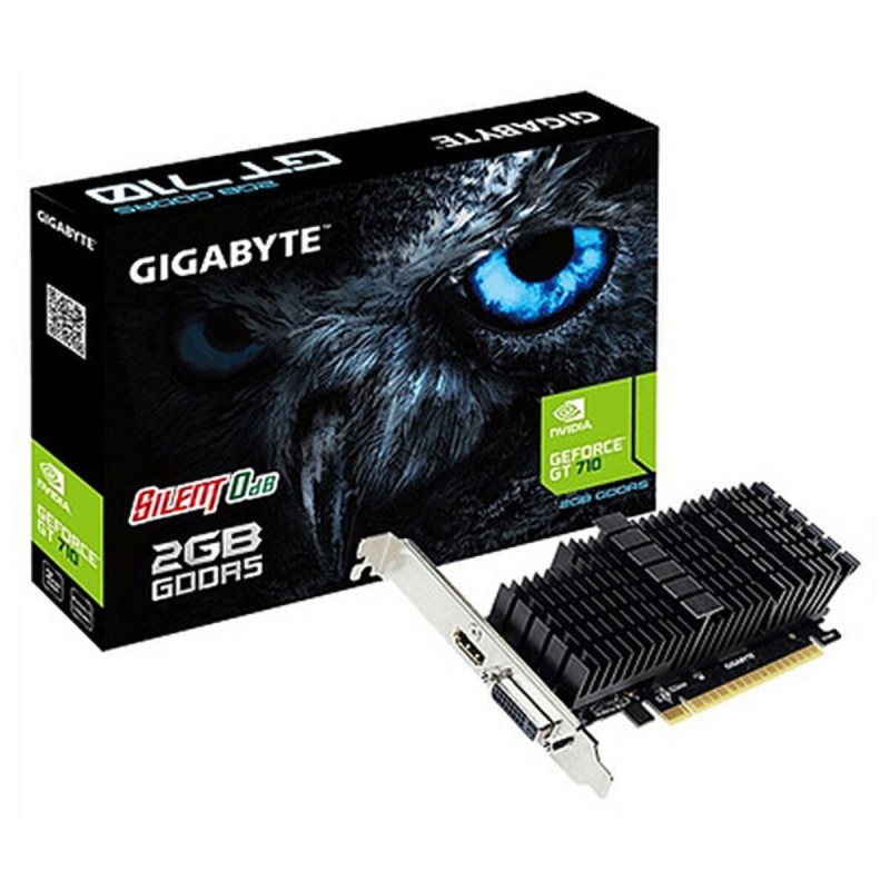 Carte Graphique Gaming Gigabyte GeForce GT710 2 GB GDDR5 - Acheter à 85,03 € seulement chez Collector's Boutique