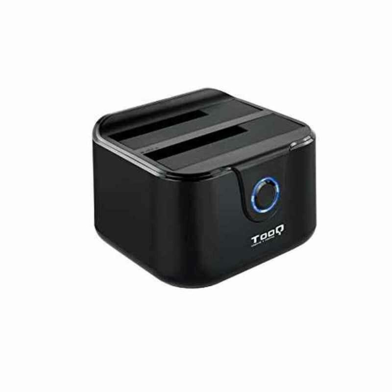 Dock Station Dual TooQ TQDS-802B 2.5" / 3.5" SATA USB 3.0 Noir - Acheter à 32,69 € seulement chez Collector's Boutique