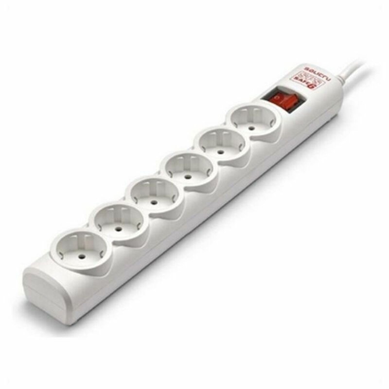 Réglette Salicru SAFE 5+ USB Blanc - Acheter à 33,97 € seulement chez Collector's Boutique