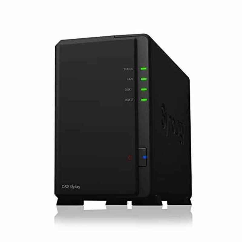 Stockage en Réseau NAS Synology DS218play 20 dB 1 GB DDR4 Realtek RTD1296 - Acheter à 267,25 € seulement chez Collector's Boutiq