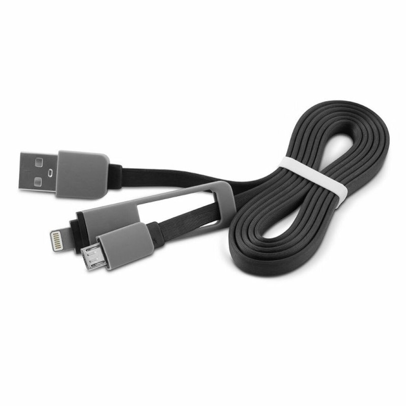 Câble adaptateur 1LIFE PA2IN1FLAT USB (1 m) - Acheter à 4,32 € seulement chez Collector's Boutique