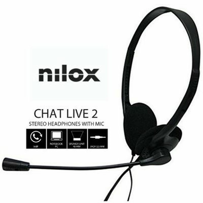 Casques avec Microphone Nilox Control Vol - Acheter à 6,52 € seulement chez Collector's Boutique