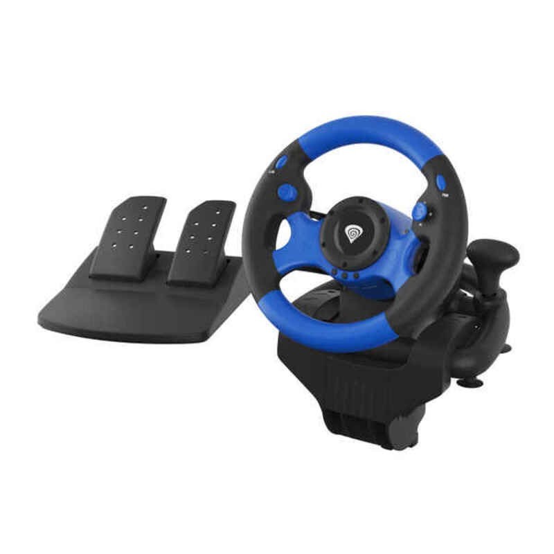 Volant pour voiture de course Gaming Genesis SEABORG 350 Bleu - Acheter à 67,36 € seulement chez Collector's Boutique