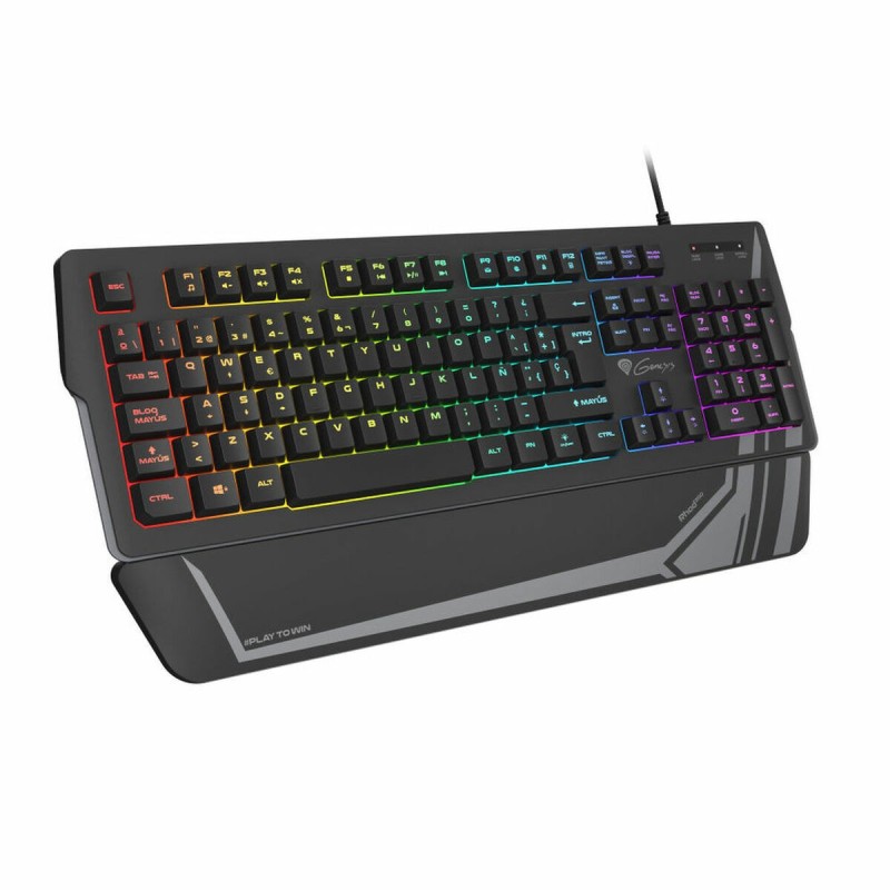 Clavier pour jeu Genesis NKG-1729 Noir Espagnol - Acheter à 17,66 € seulement chez Collector's Boutique