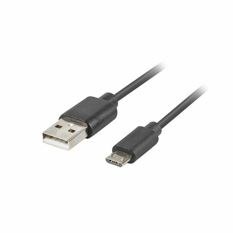 Câble Micro USB Lanberg CA-USBM-20CU-0018-BK 1,8 m - Acheter à 2,32 € seulement chez Collector's Boutique