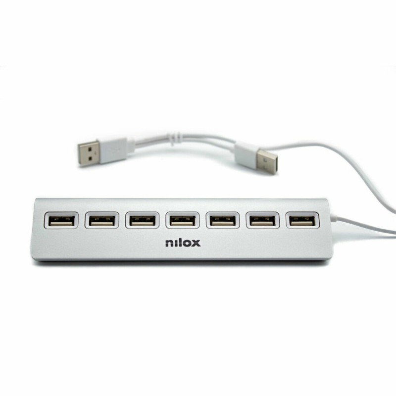 Hub USB NiloxArgent - Acheter à 12,61 € seulement chez Collector's Boutique