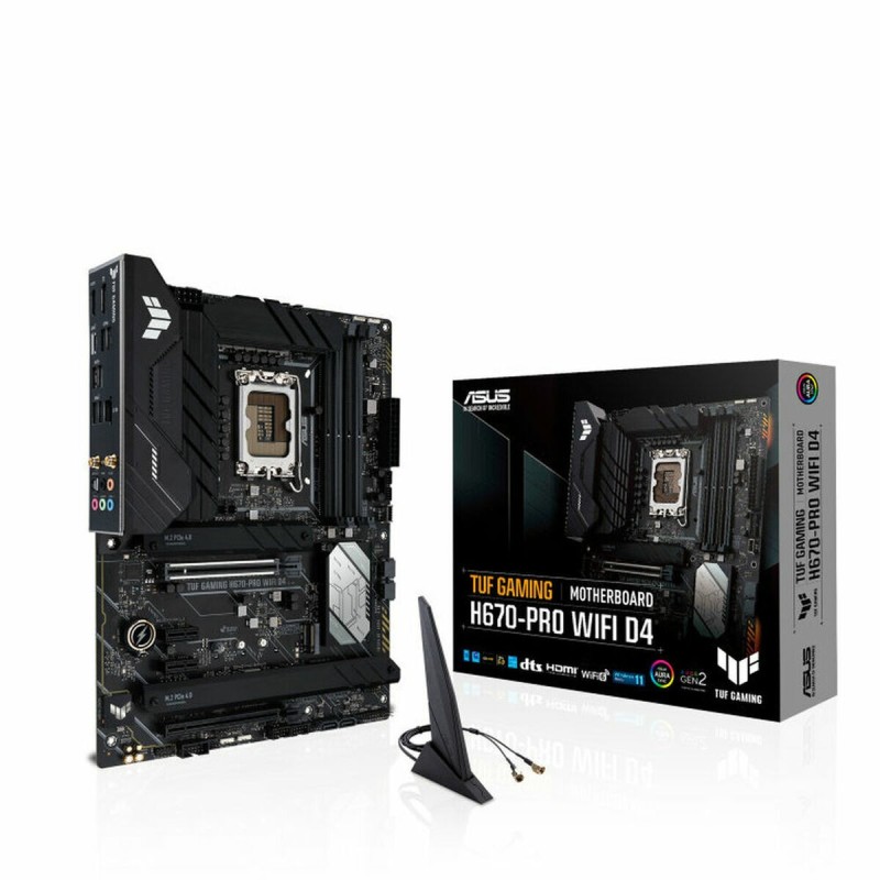 Carte Mère Asus TUF GAMING H670-PRO WIFI D4 LGA1700 ATX - Acheter à 286,90 € seulement chez Collector's Boutique