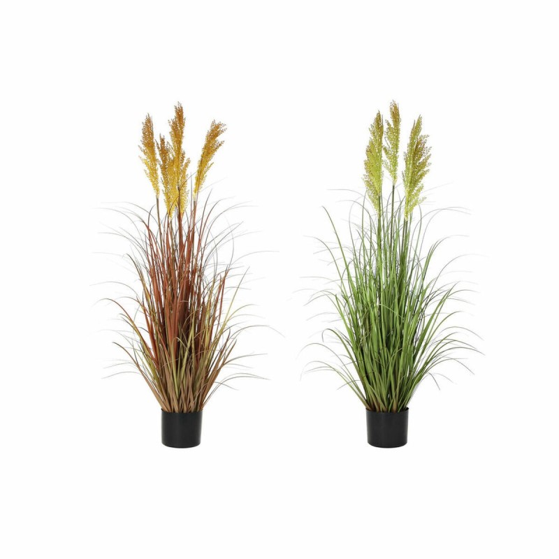 Plante décorative DKD Home Decor Jaune Rouge Vert Orange PVC (2 pcs) (20 x 20 x 122 cm) - Acheter à 64,94 € seulement chez Colle