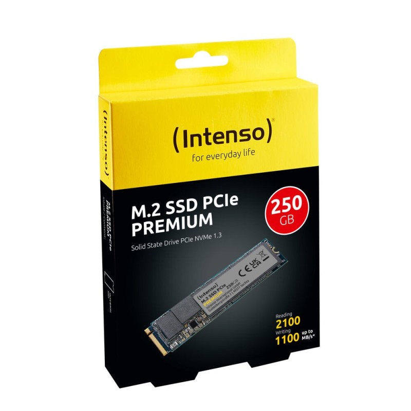 Disque dur INTENSO Premium M.2 PCIe 256GB SSD - Acheter à 27,77 € seulement chez Collector's Boutique