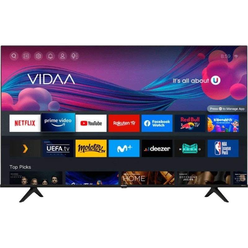 TV intelligente Hisense 58A6BG 58" 4K ULTRA HD LED WIFI - Acheter à 431,54 € seulement chez Collector's Boutique