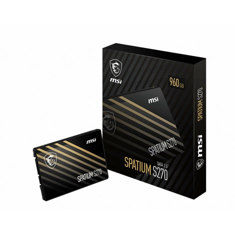 Disque dur MSI SPATIUM S270 240 GB 2,5" SSD - Acheter à 42,85 € seulement chez Collector's Boutique