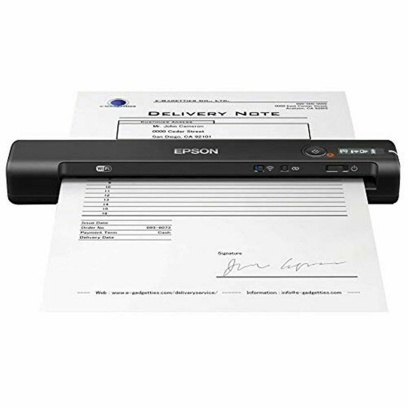 Scanner Portable Epson WorkForce ES-60W 600 dpi WIFI USB 2.0 - Acheter à 228,89 € seulement chez Collector's Boutique