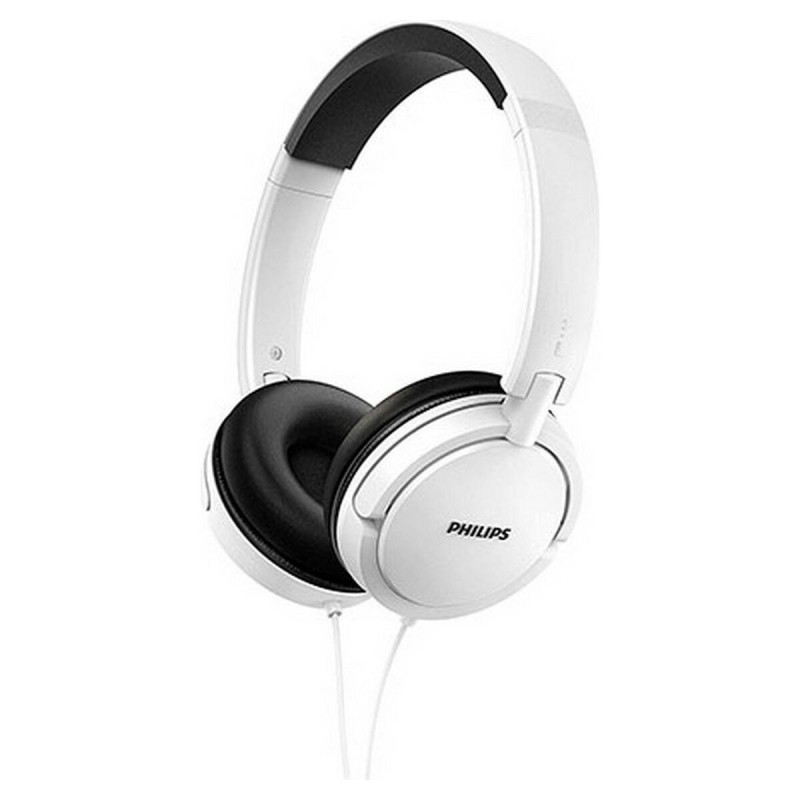 Casque audio Philips Blanc Avec câble - Acheter à 12,46 € seulement chez Collector's Boutique