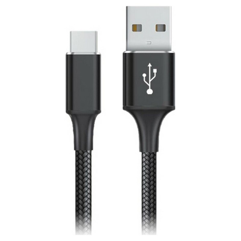 Câble USB A vers USB C Goms Noir 1 m - Acheter à 2,98 € seulement chez Collector's Boutique