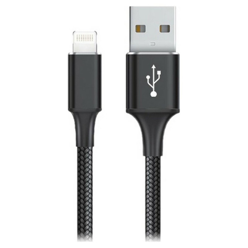 Câble USB vers Lightning Goms Noir - Acheter à 3,12 € seulement chez Collector's Boutique