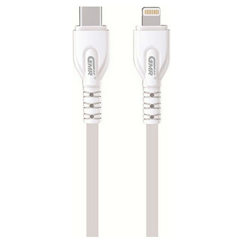 Câble USB vers Lightning Goms Blanc 1 m - Acheter à 4,67 € seulement chez Collector's Boutique