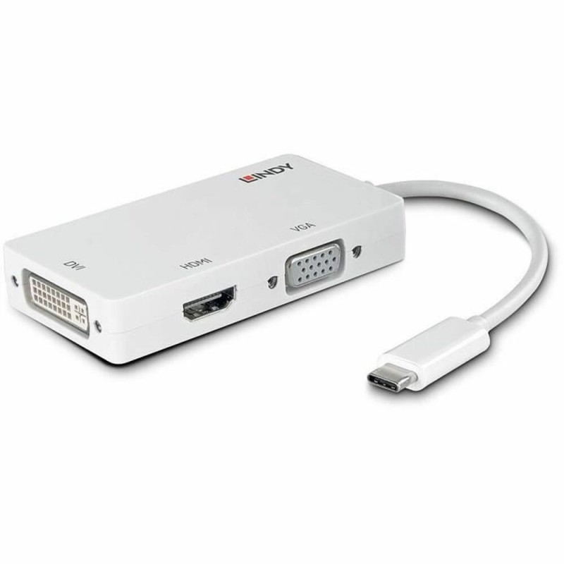 Hub USB LINDY 43273 Blanc - Acheter à 52,98 € seulement chez Collector's Boutique