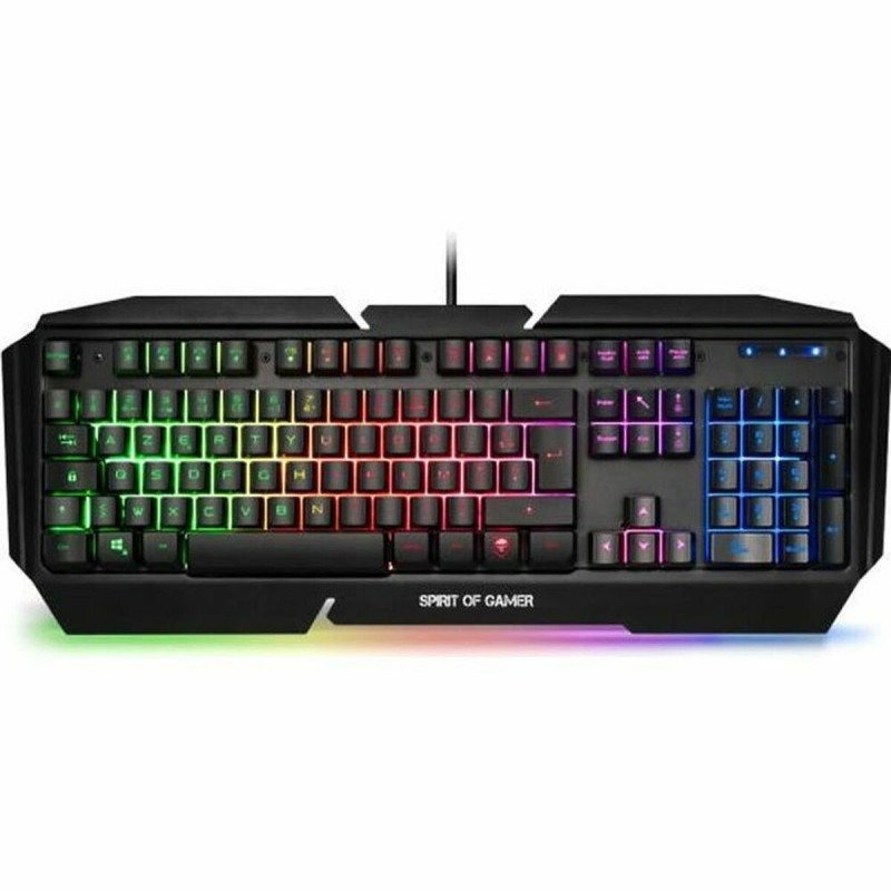 Clavier pour jeu Spirit of Gamer CLA-PK5 Français AZERTY - Acheter à 37,40 € seulement chez Collector's Boutique