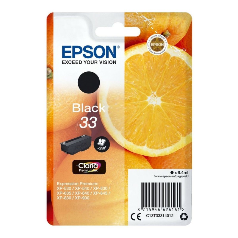 Cartouche d'encre originale Epson T3331 Noir - Acheter à 35,33 € seulement chez Collector's Boutique