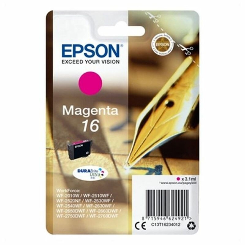 Cartouche d'encre originale Epson Cartucho 16 magenta Magenta - Acheter à 28,63 € seulement chez Collector's Boutique