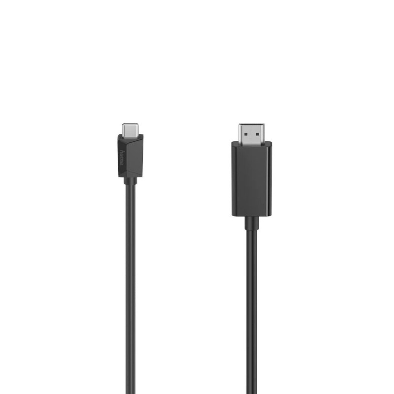 Câble USB C vers HDMI Hama 00200718 Noir 1 m - Acheter à 22,32 € seulement chez Collector's Boutique