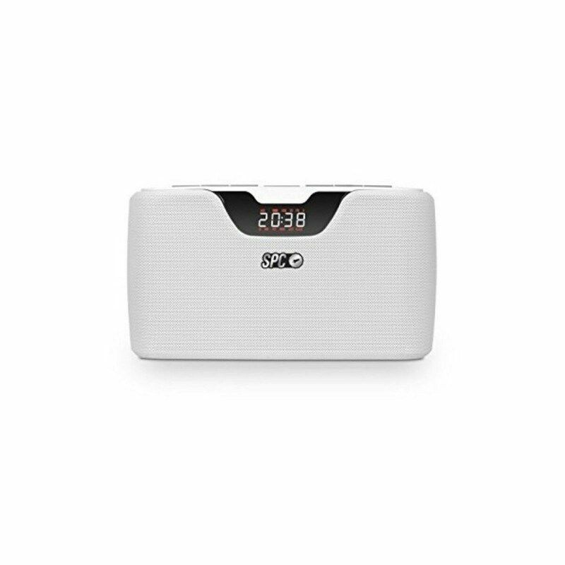 Radio Bluetooth portable SPC Radio Storm Boombox 4503B 20W Blanc - Acheter à 57,41 € seulement chez Collector's Boutique