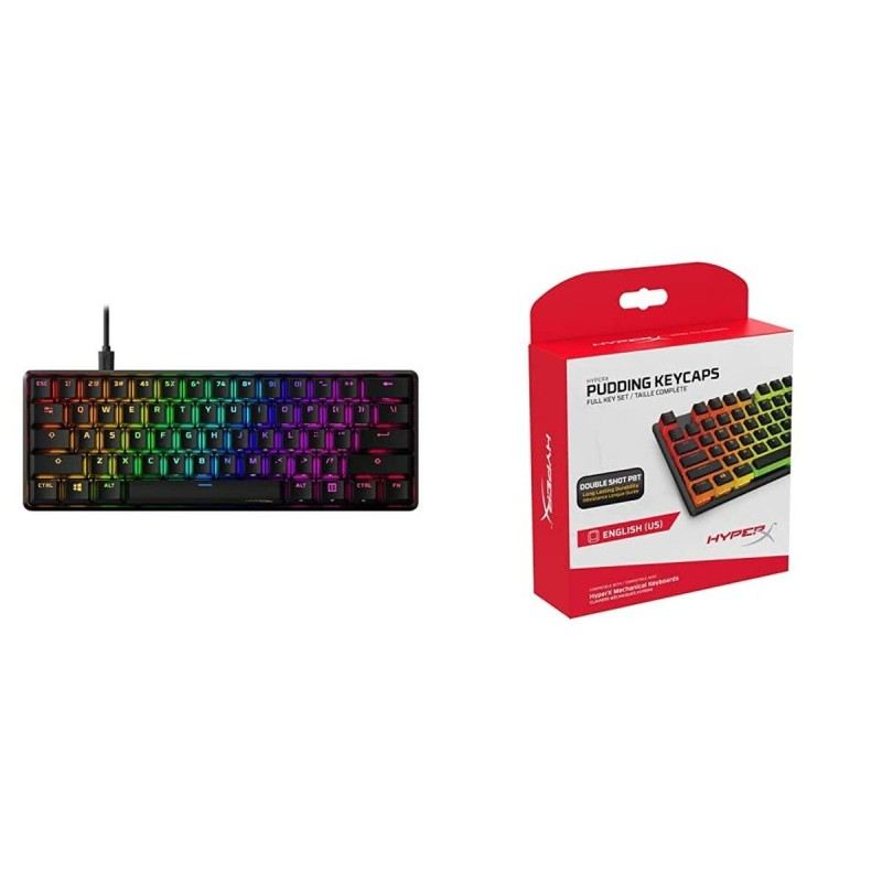 Clavier pour jeu Hyperx Alloy Origins 60 QWERTY Anglais EEUU - Acheter à 120,80 € seulement chez Collector's Boutique