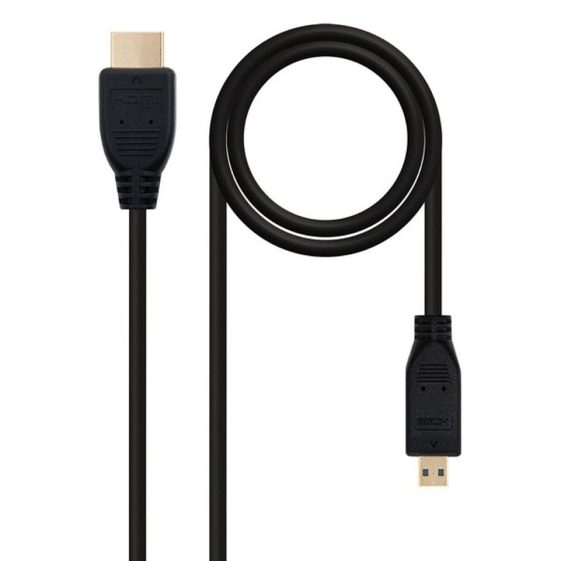 Câble Micro HDMI NANOCABLE 10.15.3502 1,8 m Noir - Acheter à 7,72 € seulement chez Collector's Boutique