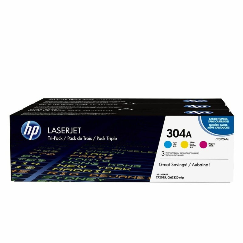 Toner HP 304A Tricolore - Acheter à 381,64 € seulement chez Collector's Boutique