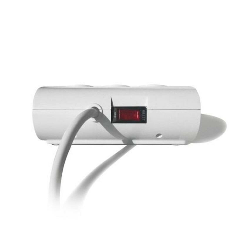 Multiprise 5 Prises avec Interrupteur Ewent EW3932 1,5 m 2 x USB 2,1 A 2500W Blanc - Acheter à 19,50 € seulement chez Collector'