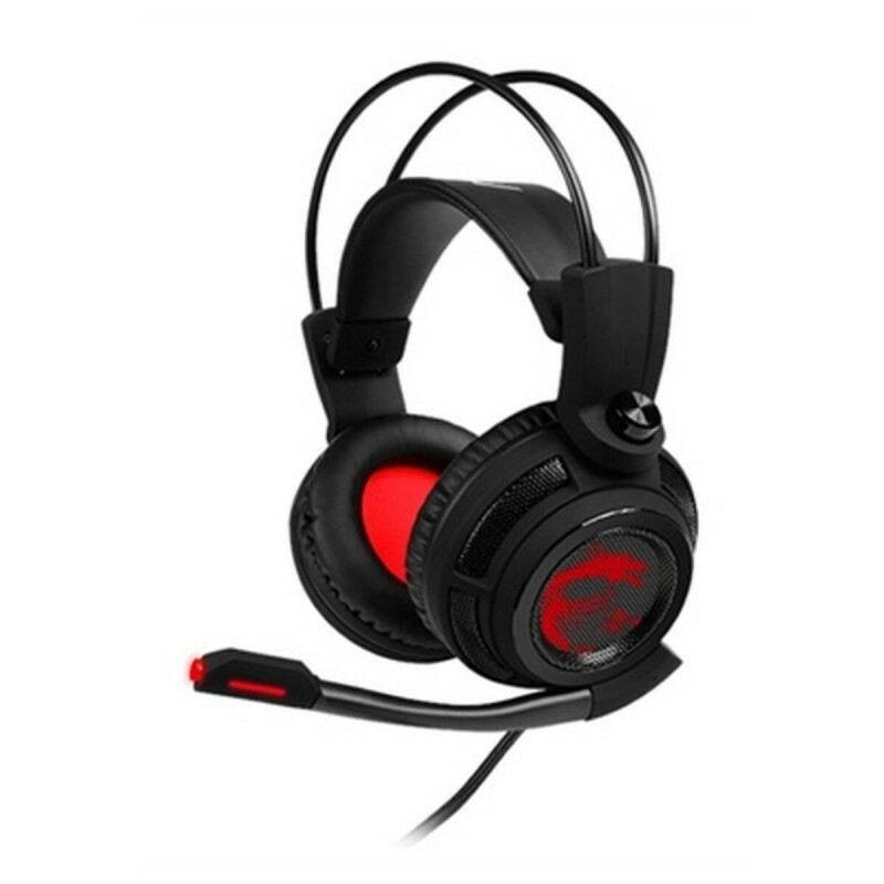 Casques avec Micro Gaming MSI DS502 USB Ø 4 cm Noir - Acheter à 74,34 € seulement chez Collector's Boutique