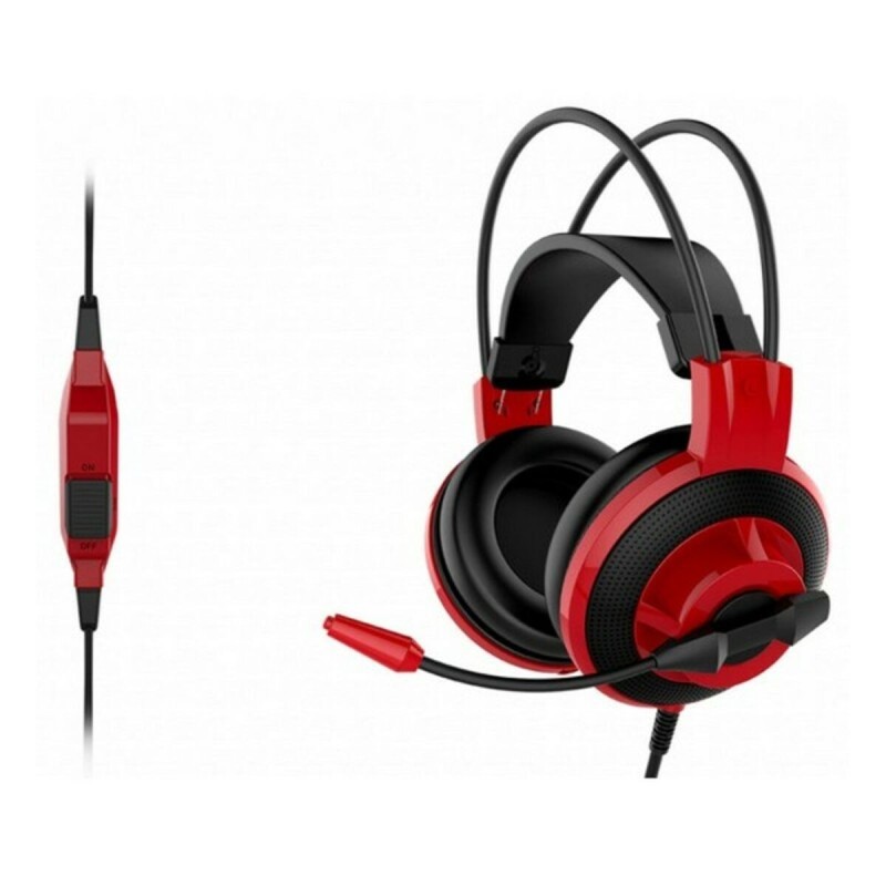 Casques avec Micro Gaming MSI DS501 Rouge - Acheter à 25,63 € seulement chez Collector's Boutique