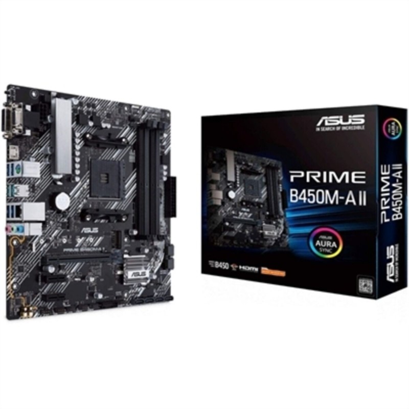 Carte Mère Asus PRIME B450M-A II mATX DDR4 AM4 - Acheter à 104,64 € seulement chez Collector's Boutique