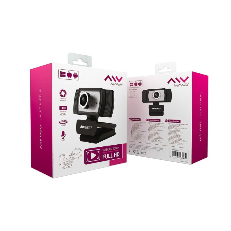 Webcam Myway A229 - Acheter à 32,96 € seulement chez Collector's Boutique