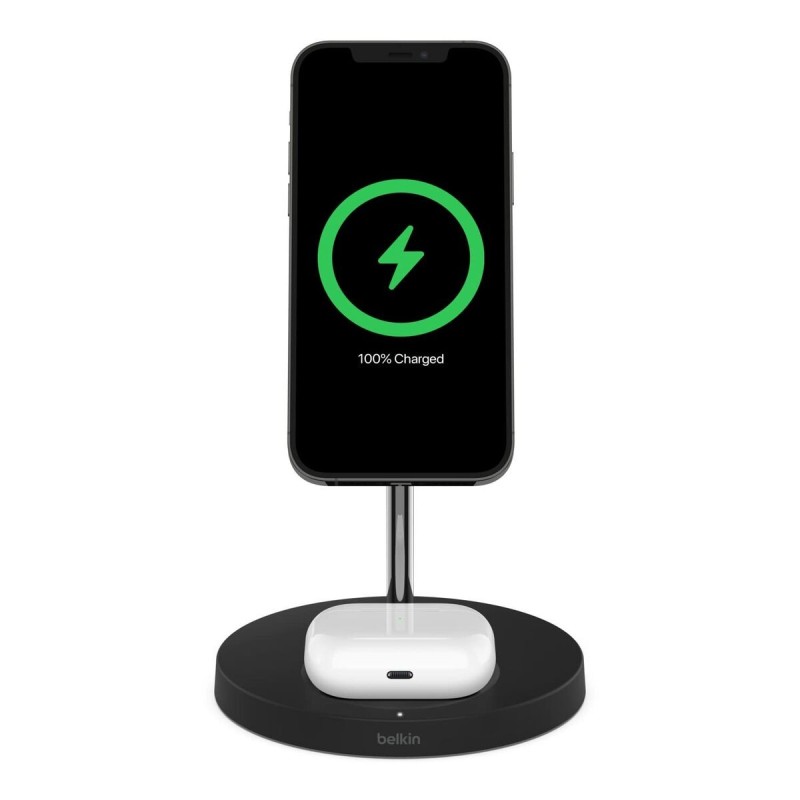 Chargeur sans fil avec support pour mobiles Belkin WIZ010VFBK - Acheter à 117,01 € seulement chez Collector's Boutique