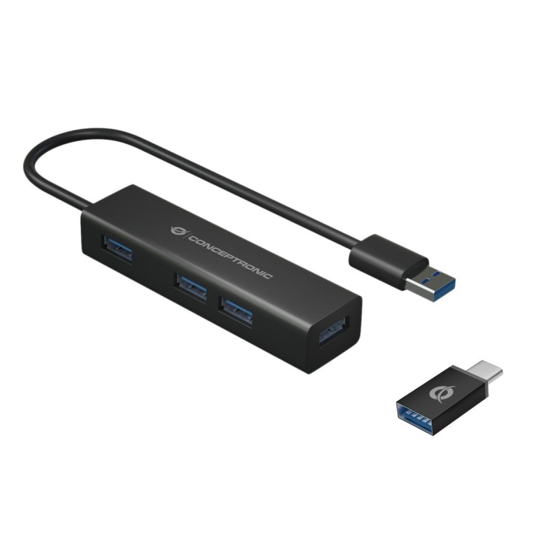 Hub USB Conceptronic HUBBIES06B - Acheter à 16,30 € seulement chez Collector's Boutique