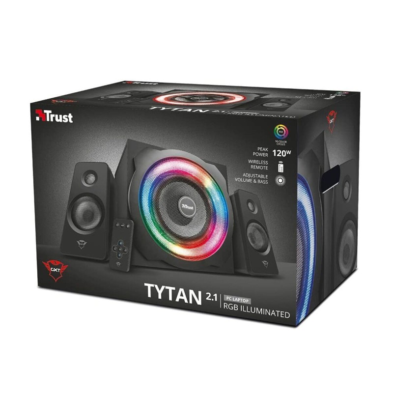 Haut-parleurs de PC Trust Gaming GXT 629 Tytan 120 W - Acheter à 133,34 € seulement chez Collector's Boutique