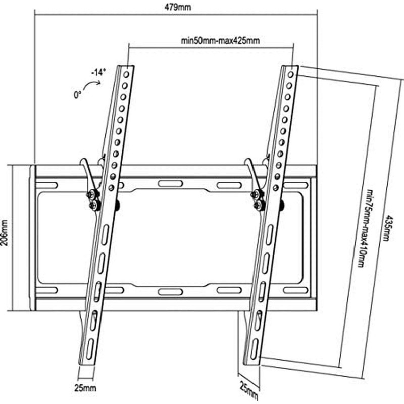 Support de TV Equip 650311 - Acheter à 17,11 € seulement chez Collector's Boutique