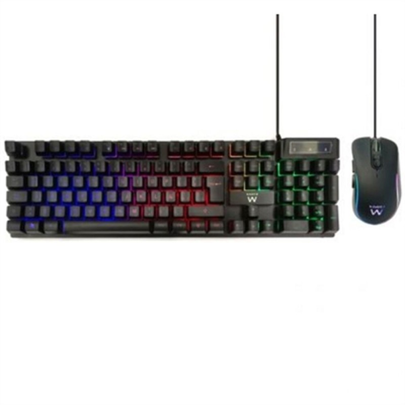 clavier et souris Ewent PL3201 Noir - Acheter à 21,23 € seulement chez Collector's Boutique