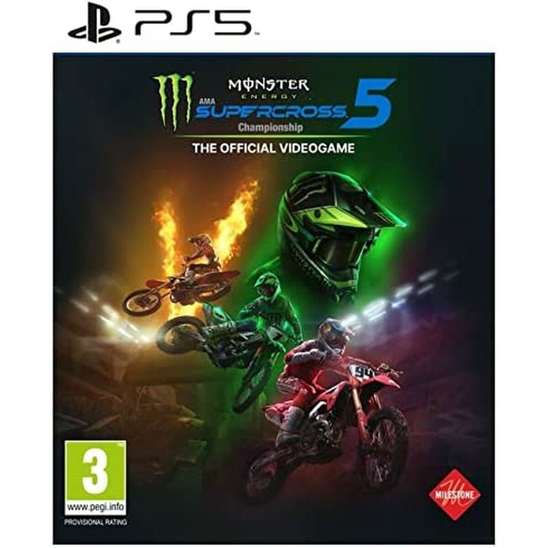 Jeu vidéo PlayStation 5 KOCH MEDIA Monster Energy Supercross 5 - Acheter à 68,99 € seulement chez Collector's Boutique