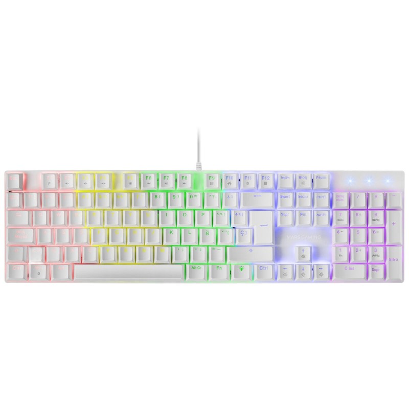 Clavier pour jeu Mars Gaming MK422 Espagnol Qwerty - Acheter à 33,14 € seulement chez Collector's Boutique