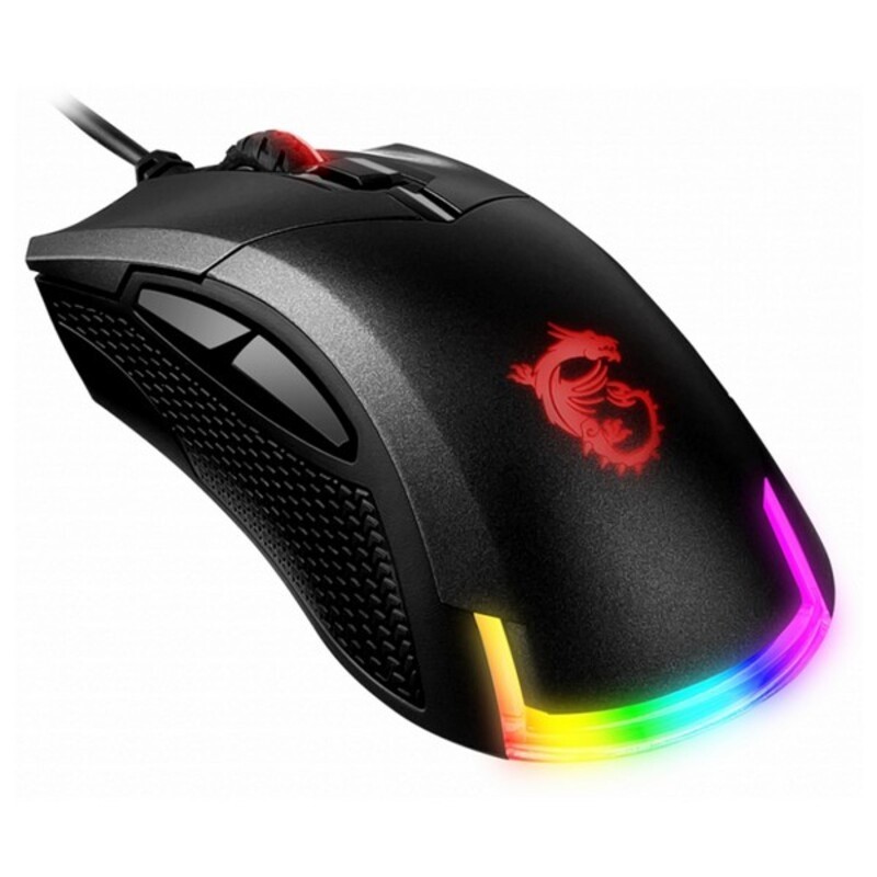 Souris Gaming MSI Clutch GM50 USB 2.0 LED Noir - Acheter à 48,77 € seulement chez Collector's Boutique