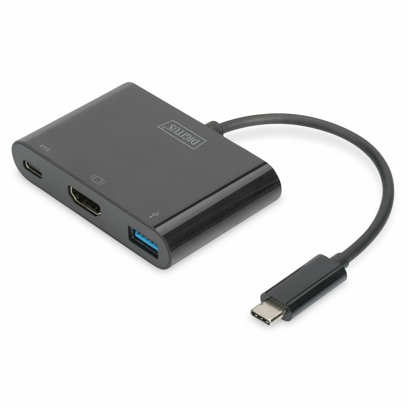 Adaptateur USB Digitus DIGITUS Adaptador multipuerto USB Type-C™ HDMI, 3 puertos - Acheter à 39,35 € seulement chez Collector's 