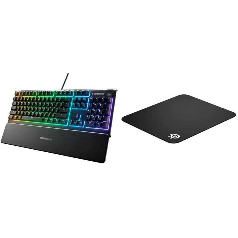 Clavier pour jeu SteelSeries Apex 3 Espagnol Qwerty - Acheter à 84,16 € seulement chez Collector's Boutique