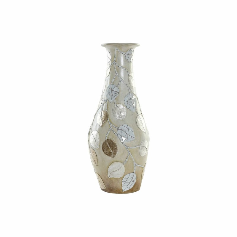 Vase DKD Home Decor Marron Beige Verre Terre cuite Bali (25 x 25 x 60 cm) - Acheter à 76,42 € seulement chez Collector's Boutiqu